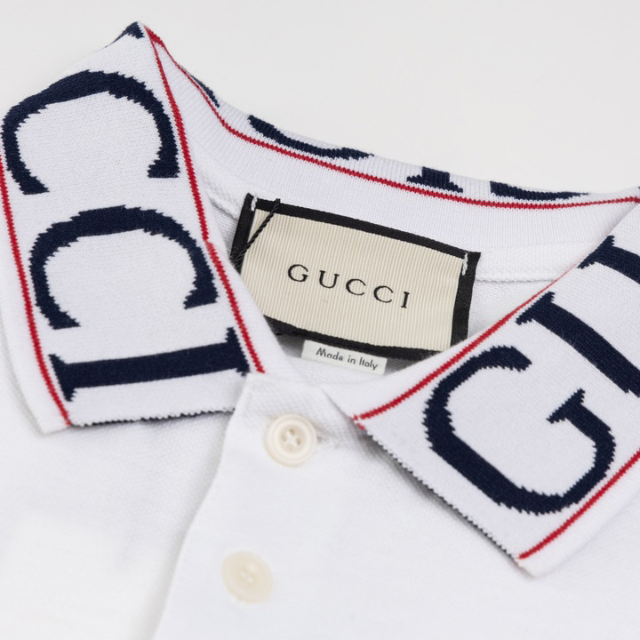 Gucci Cotton Jersey Polo Shirt - PerfectKickZ