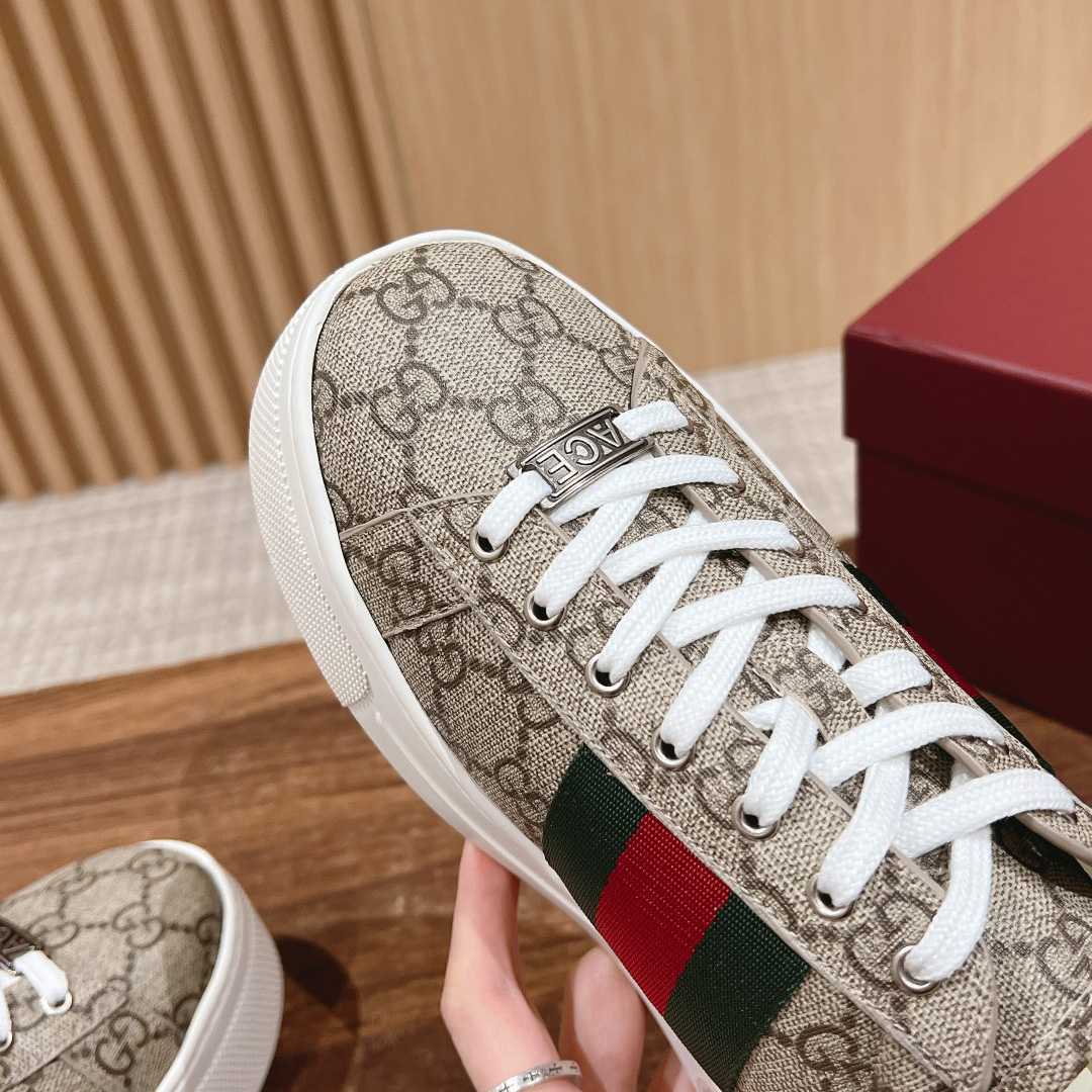 Gucci Ace Sneaker With Web - PerfectKickZ