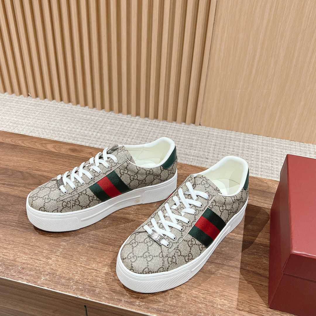Gucci Ace Sneaker With Web - PerfectKickZ
