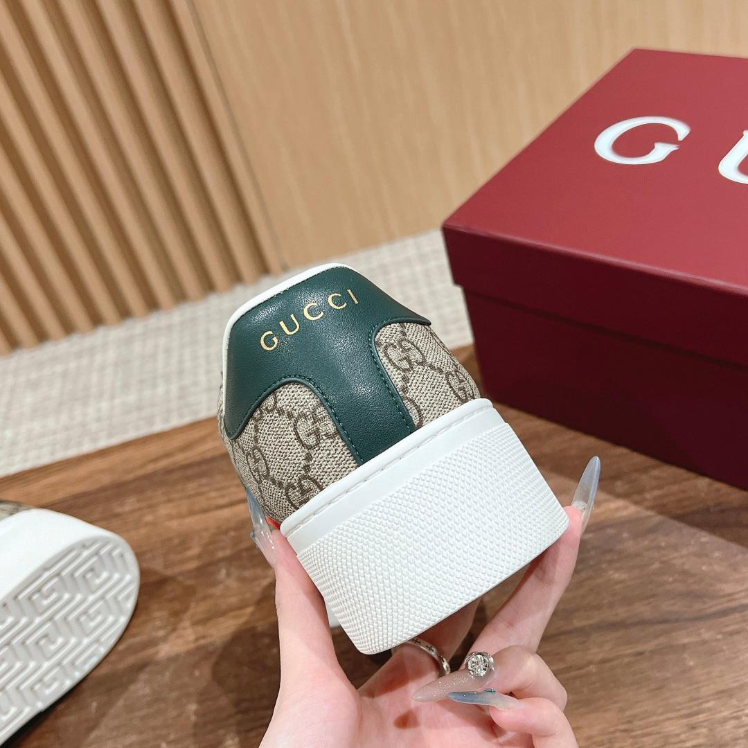 Gucci Ace Sneaker With Web - PerfectKickZ
