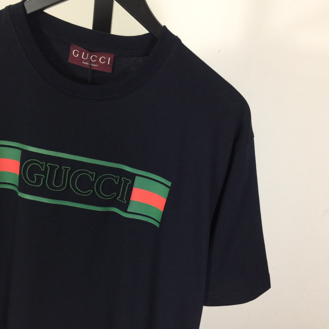 Gucci Cotton Jersey T-shirt With Print  - PerfectKickZ