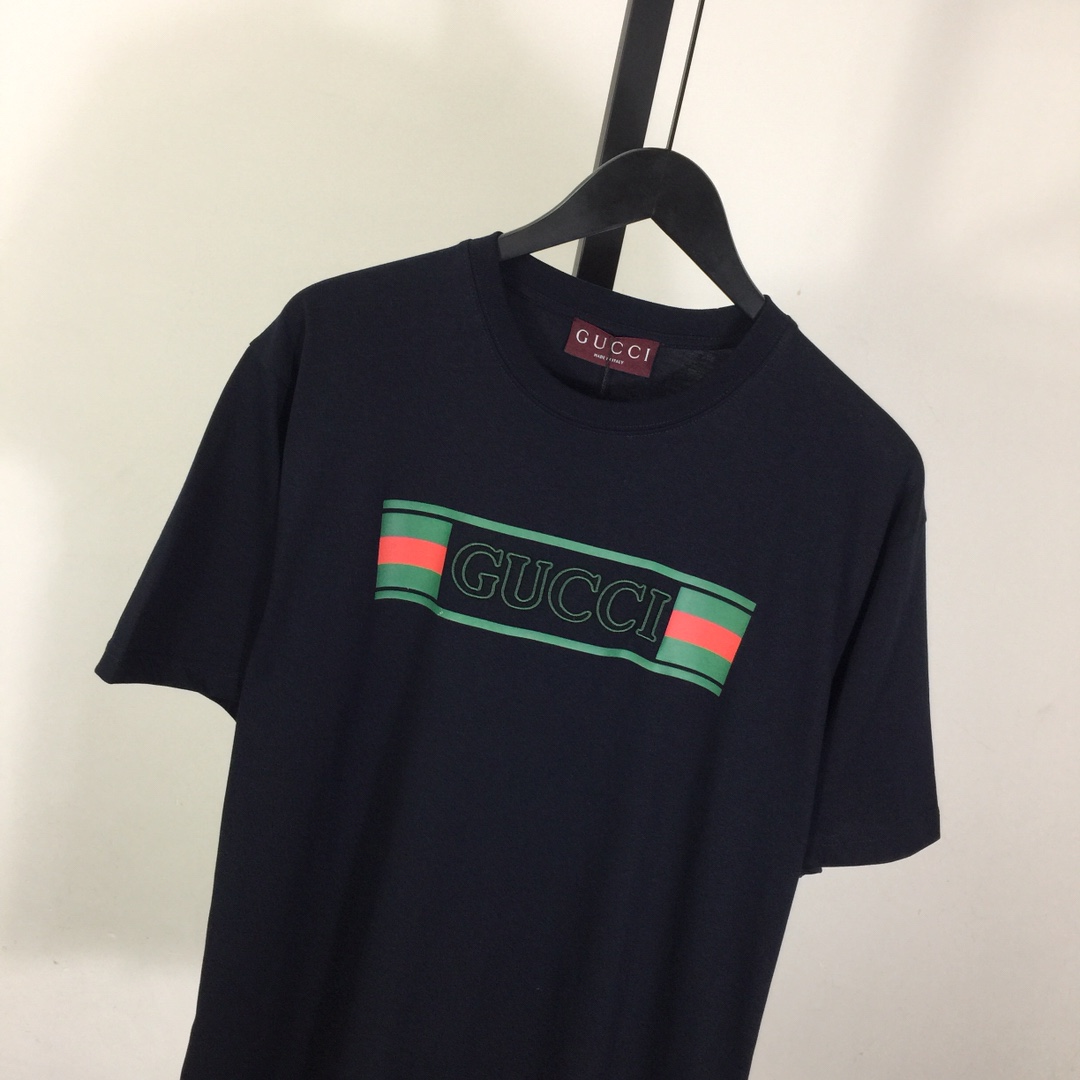 Gucci Cotton Jersey T-shirt With Print  - PerfectKickZ