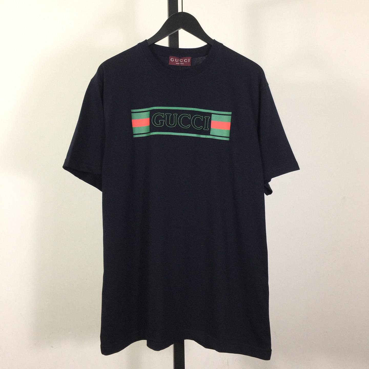 Gucci Cotton Jersey T-shirt With Print  - PerfectKickZ
