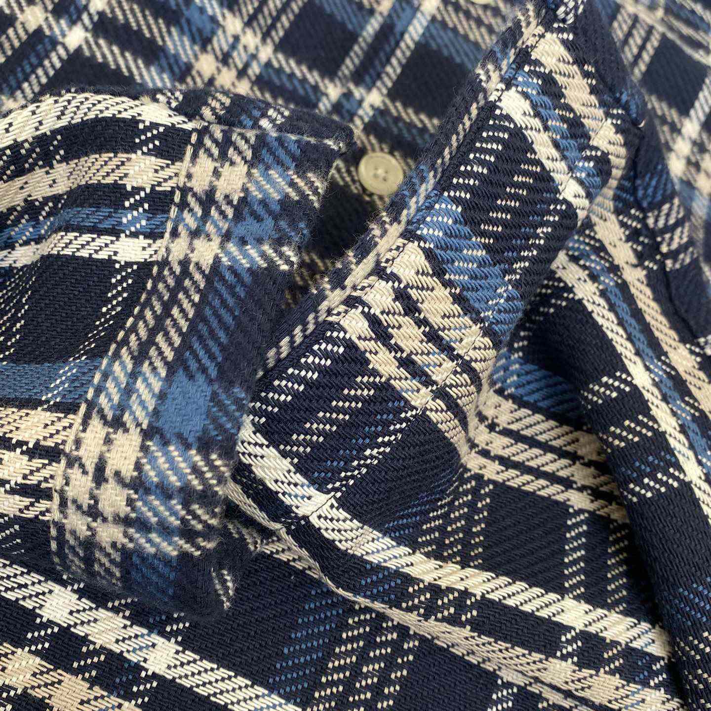 Celine Loose Lumberjack Shirt In Check Cotton - PerfectKickZ