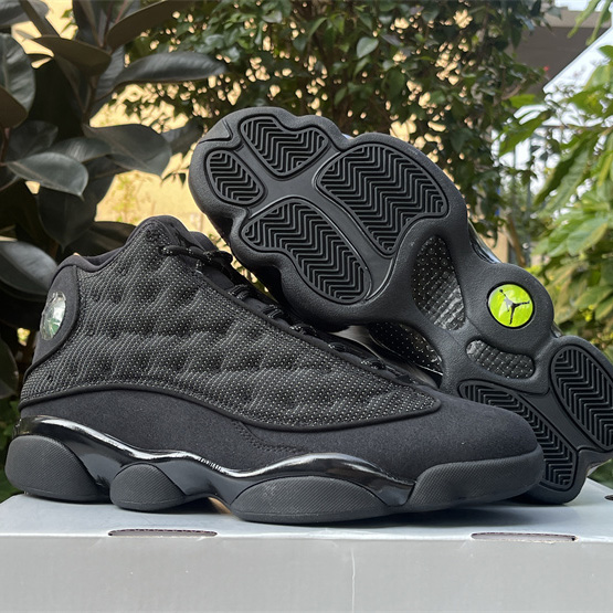 Air Jordan 13 “Black Cat” Sneakers     414571-011 - PerfectKickZ
