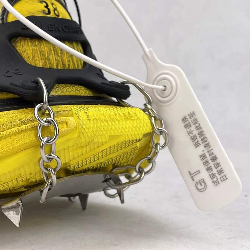 Balenciaga 3XL Ski Sneaker In Yellow And Black Mesh And Polyurethane - PerfectKickZ