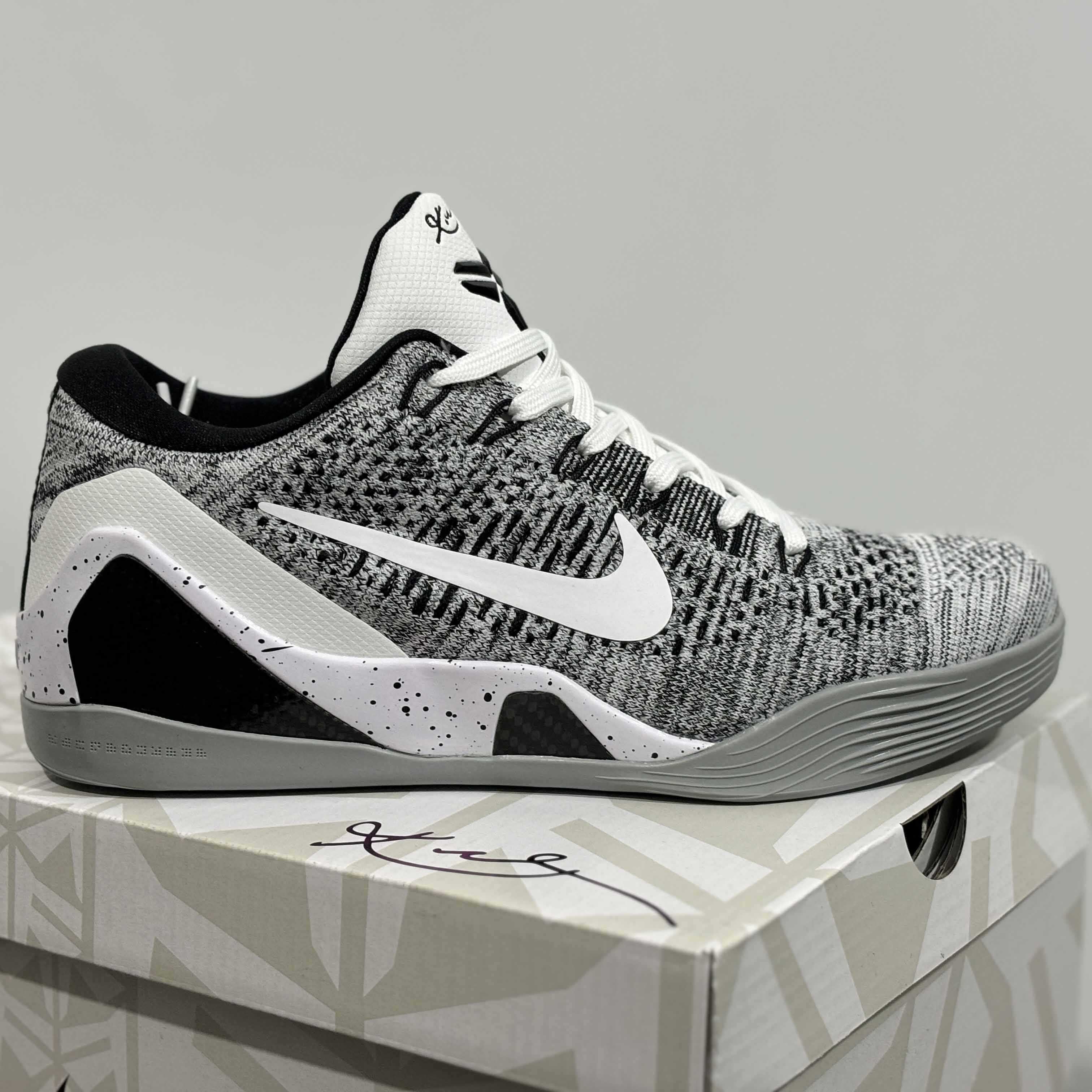 Nike Kobe 9 Elite Low Beethoven Sneakers    639045-101 - PerfectKickZ