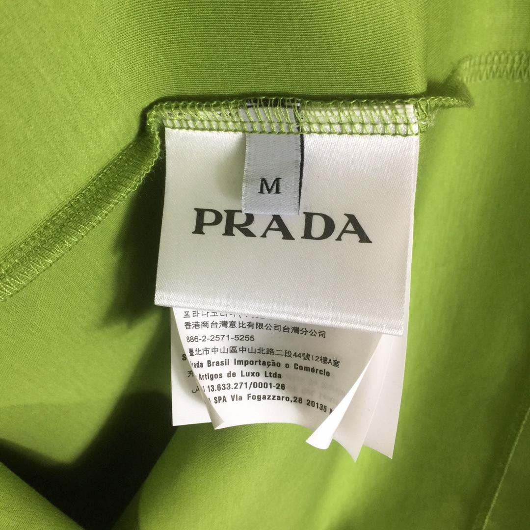 Prada Cotton T-Shirt - PerfectKickZ