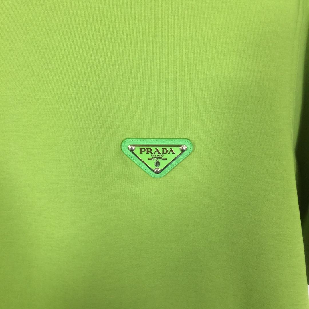 Prada Cotton T-Shirt - PerfectKickZ