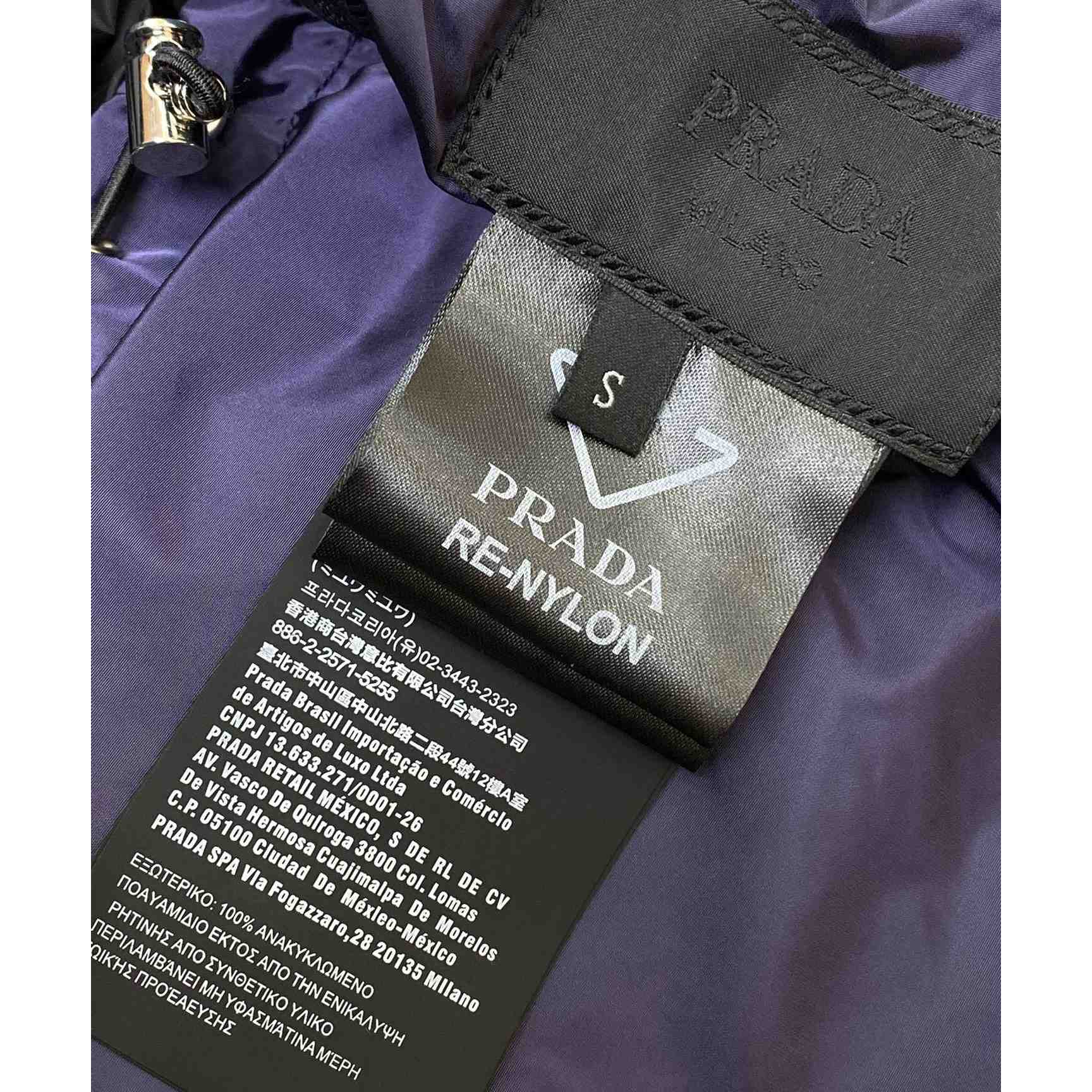 Prada Re-Nylon Reversible Hooded Jacket - PerfectKickZ