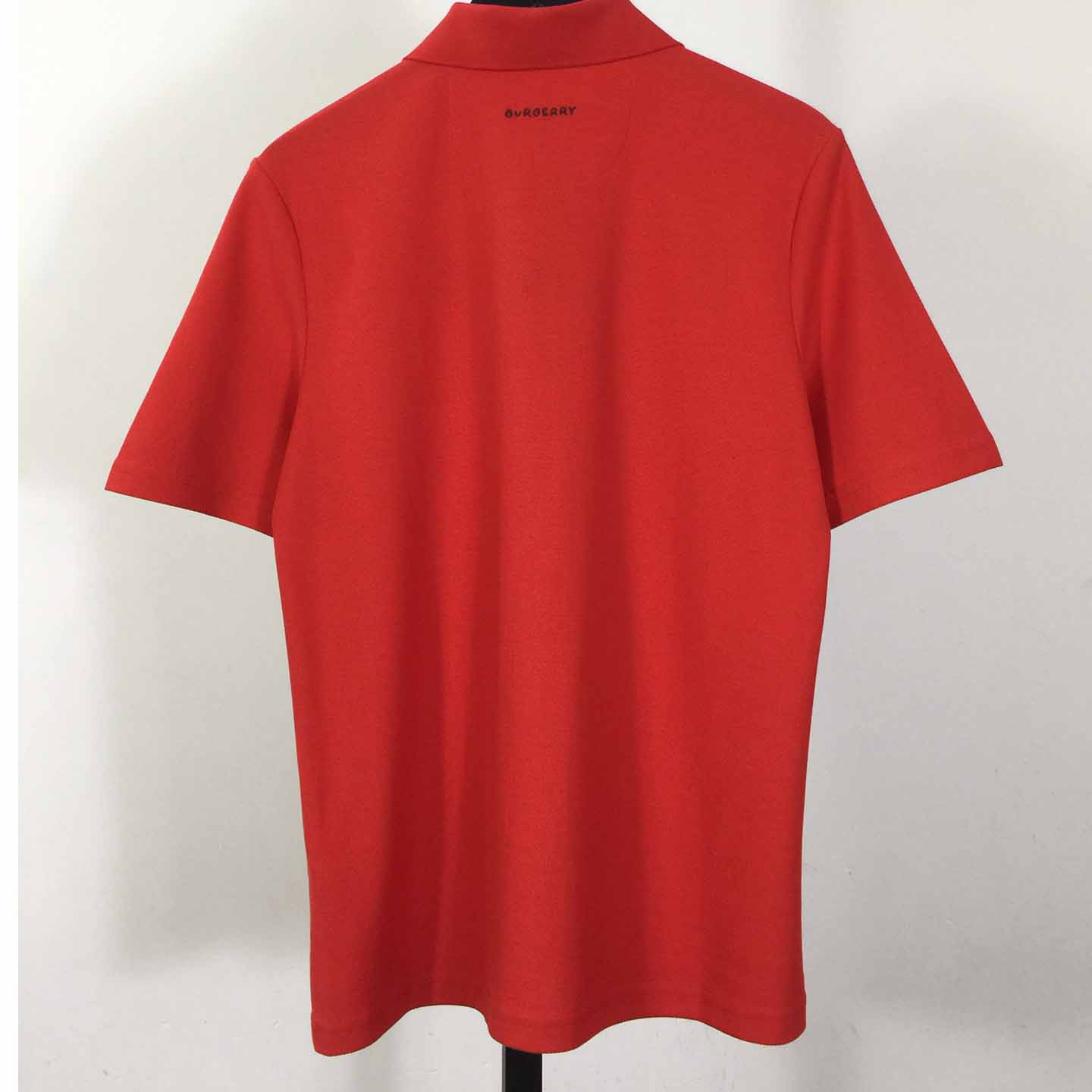 Burberry B Snake Cotton Polo Shirt - PerfectKickZ