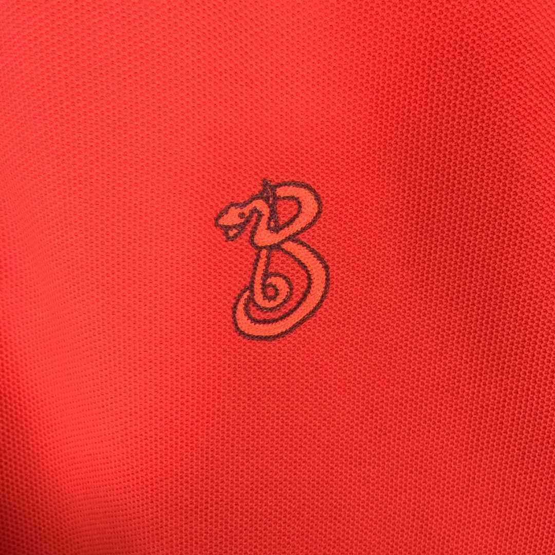 Burberry B Snake Cotton Polo Shirt - PerfectKickZ