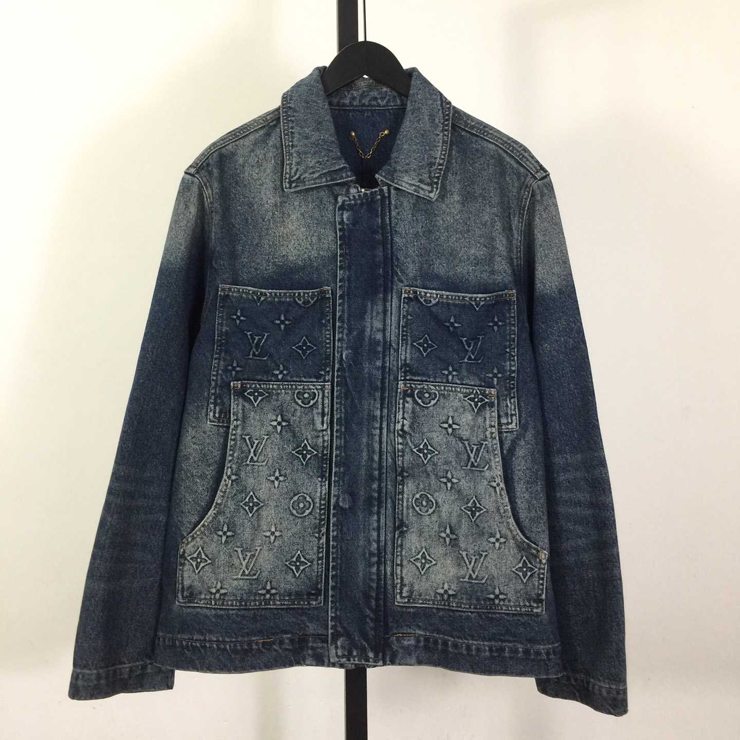 Louis Vuitton Monogram Light Denim Jacket - PerfectKickZ