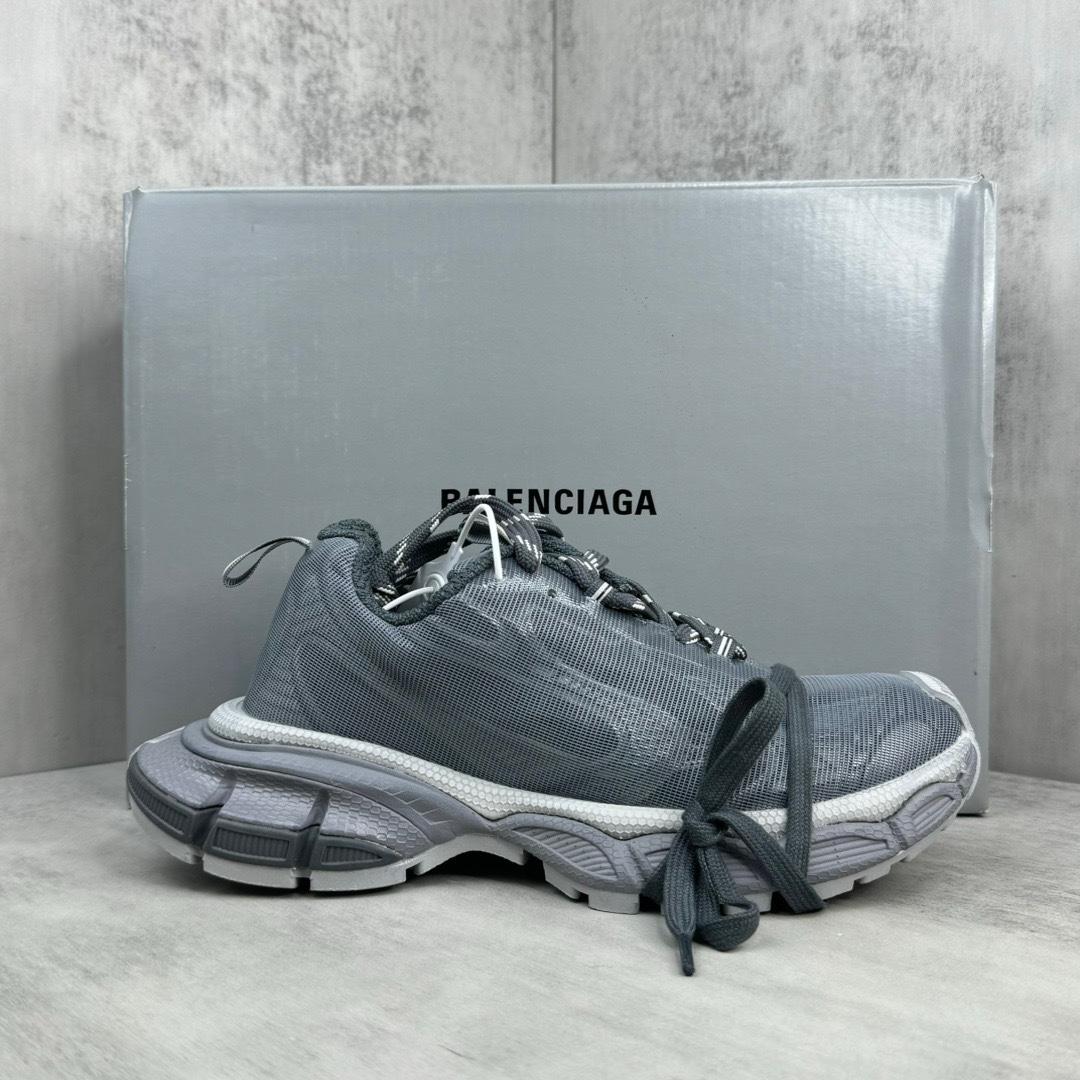 Balenciaga 3XL Net Sneaker In Grey Polyester - PerfectKickZ