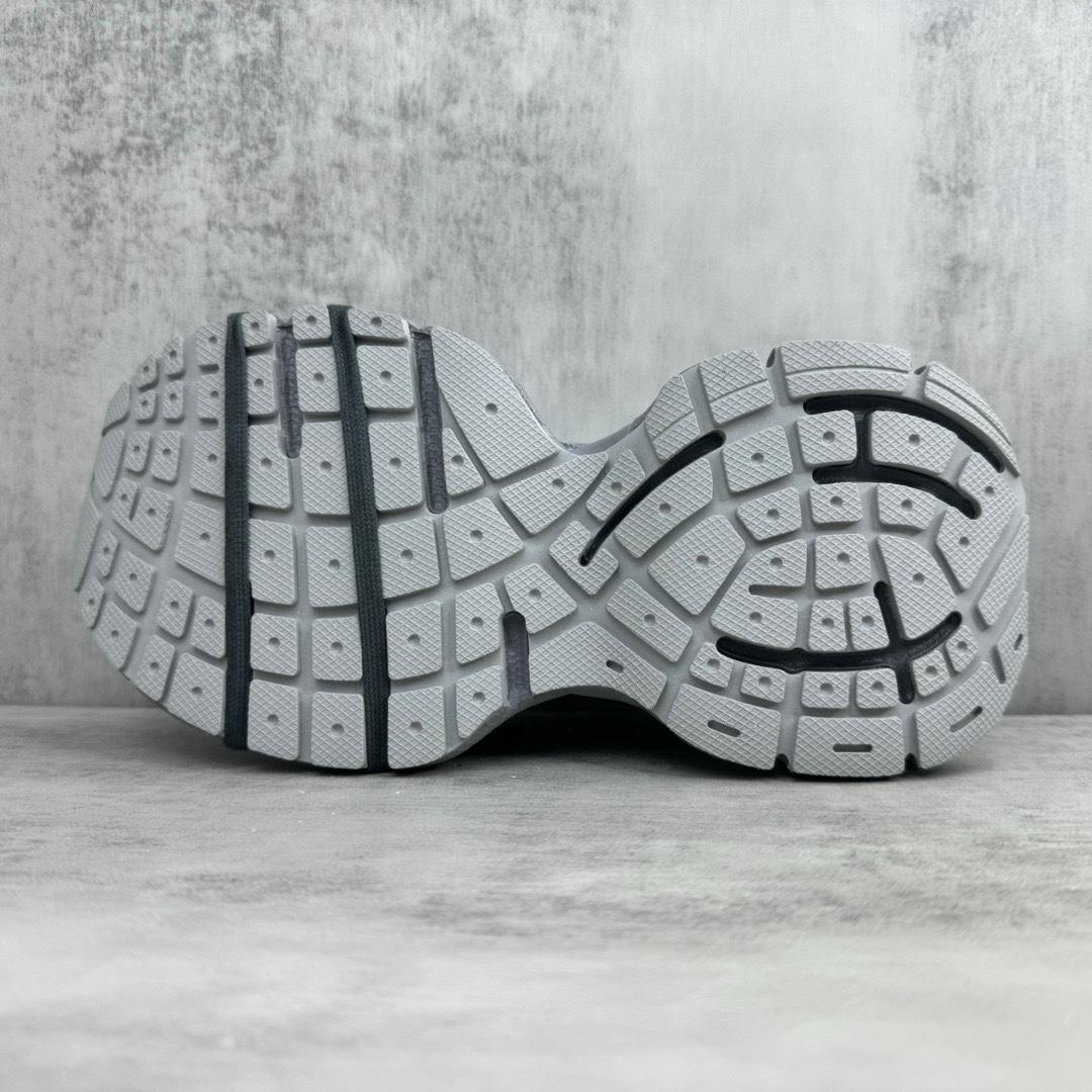 Balenciaga 3XL Net Sneaker In Grey Polyester - 