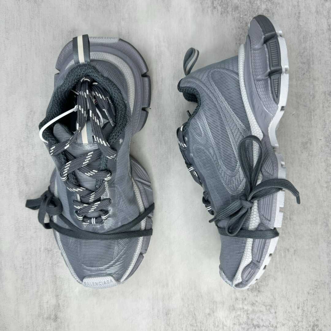 Balenciaga 3XL Net Sneaker In Grey Polyester - PerfectKickZ