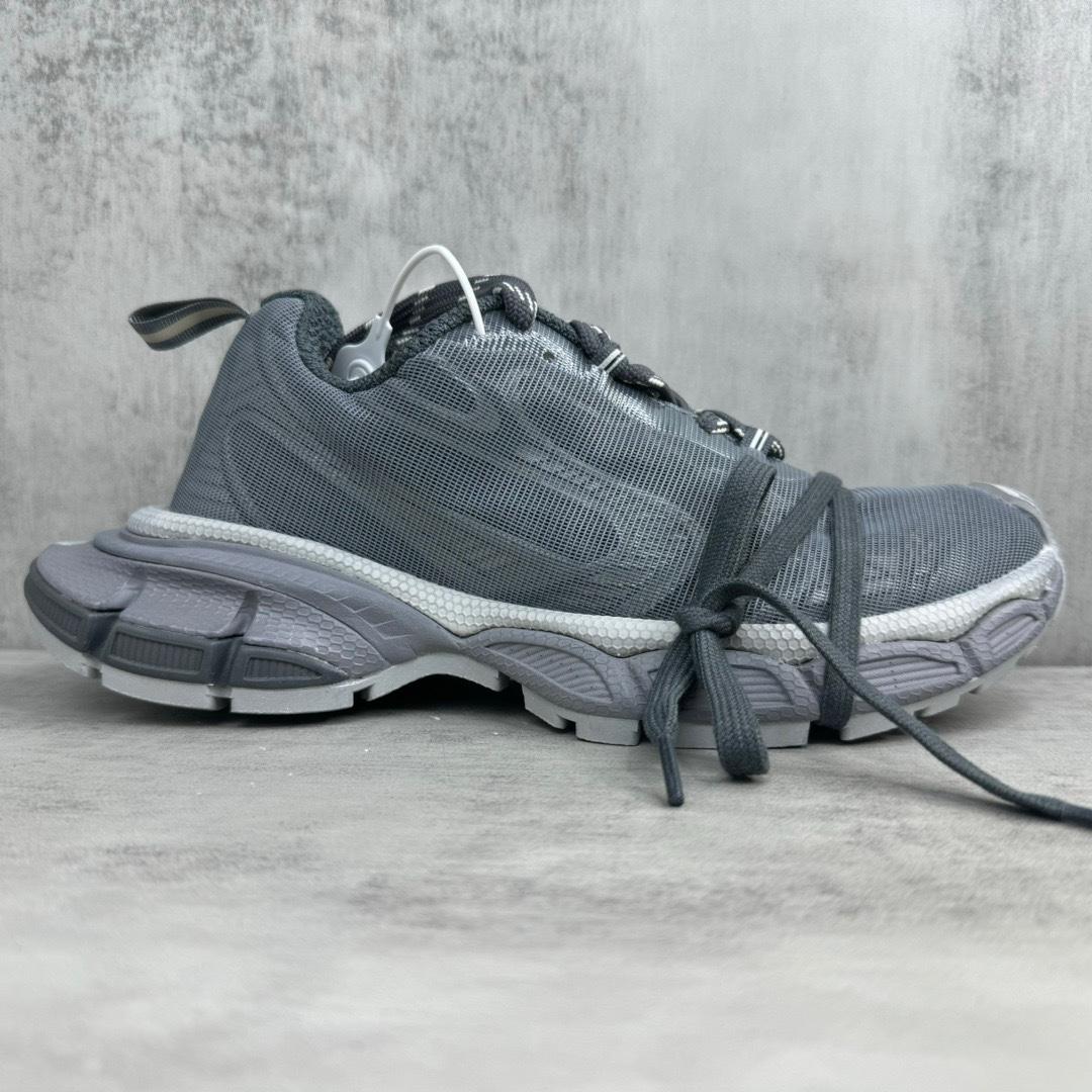 Balenciaga 3XL Net Sneaker In Grey Polyester - PerfectKickZ