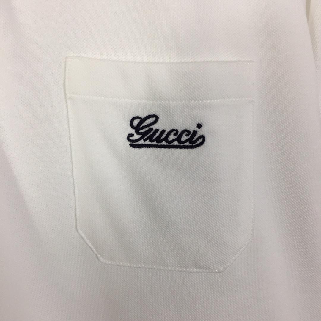 Gucci Cotton Piquet Polo Shirt - PerfectKickZ