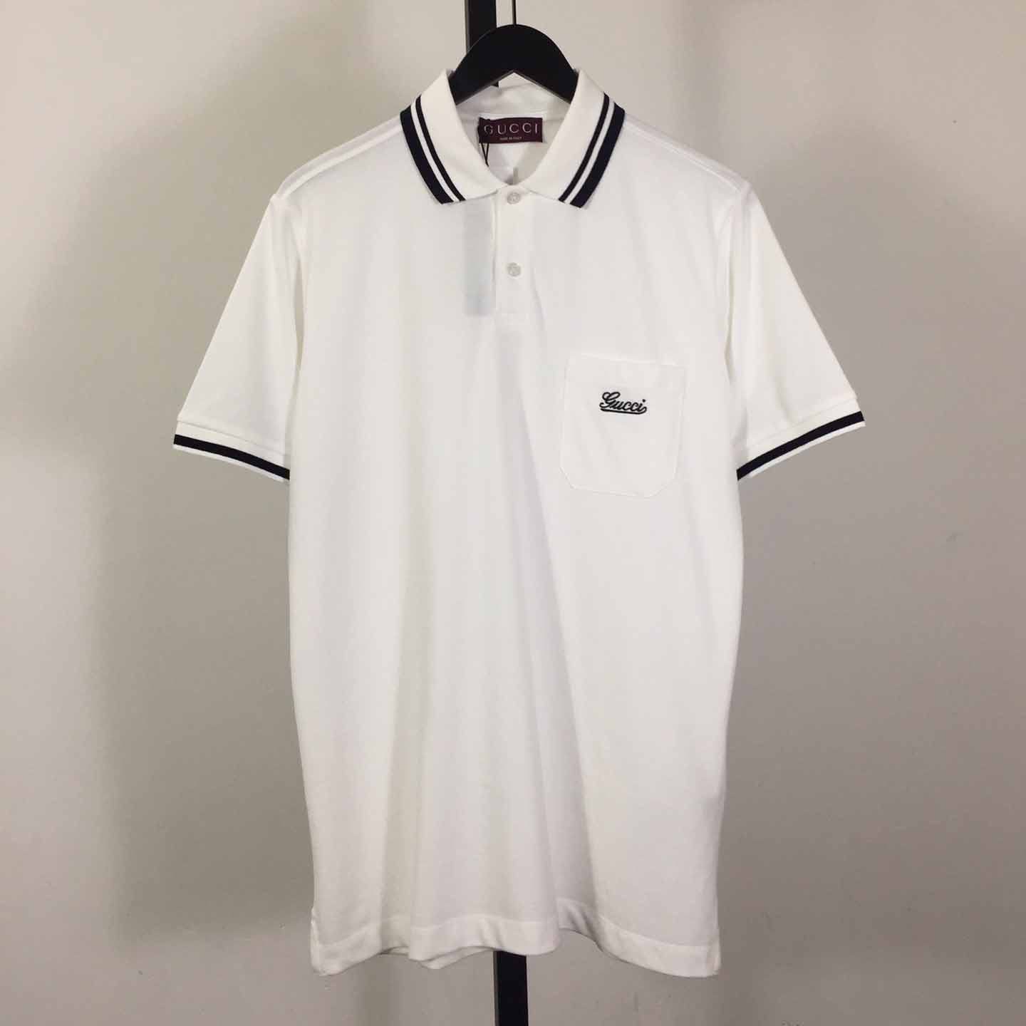 Gucci Cotton Piquet Polo Shirt - PerfectKickZ