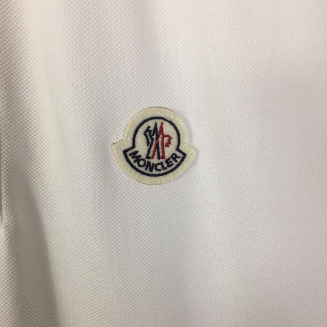 Moncler Logo Cotton Polo Shirt - PerfectKickZ