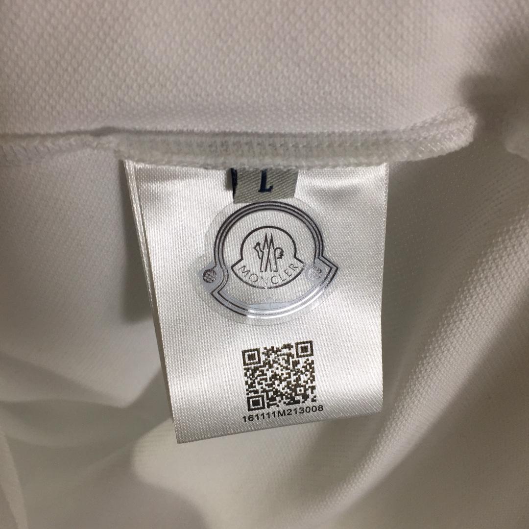 Moncler Logo Cotton Polo Shirt - PerfectKickZ