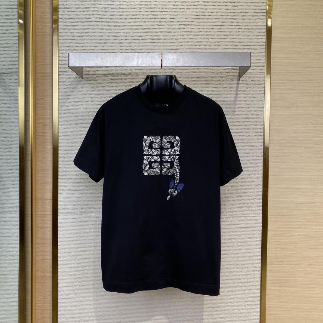 Givenchy T-shirt In Cotton With 4G Braid Print - PerfectKickZ