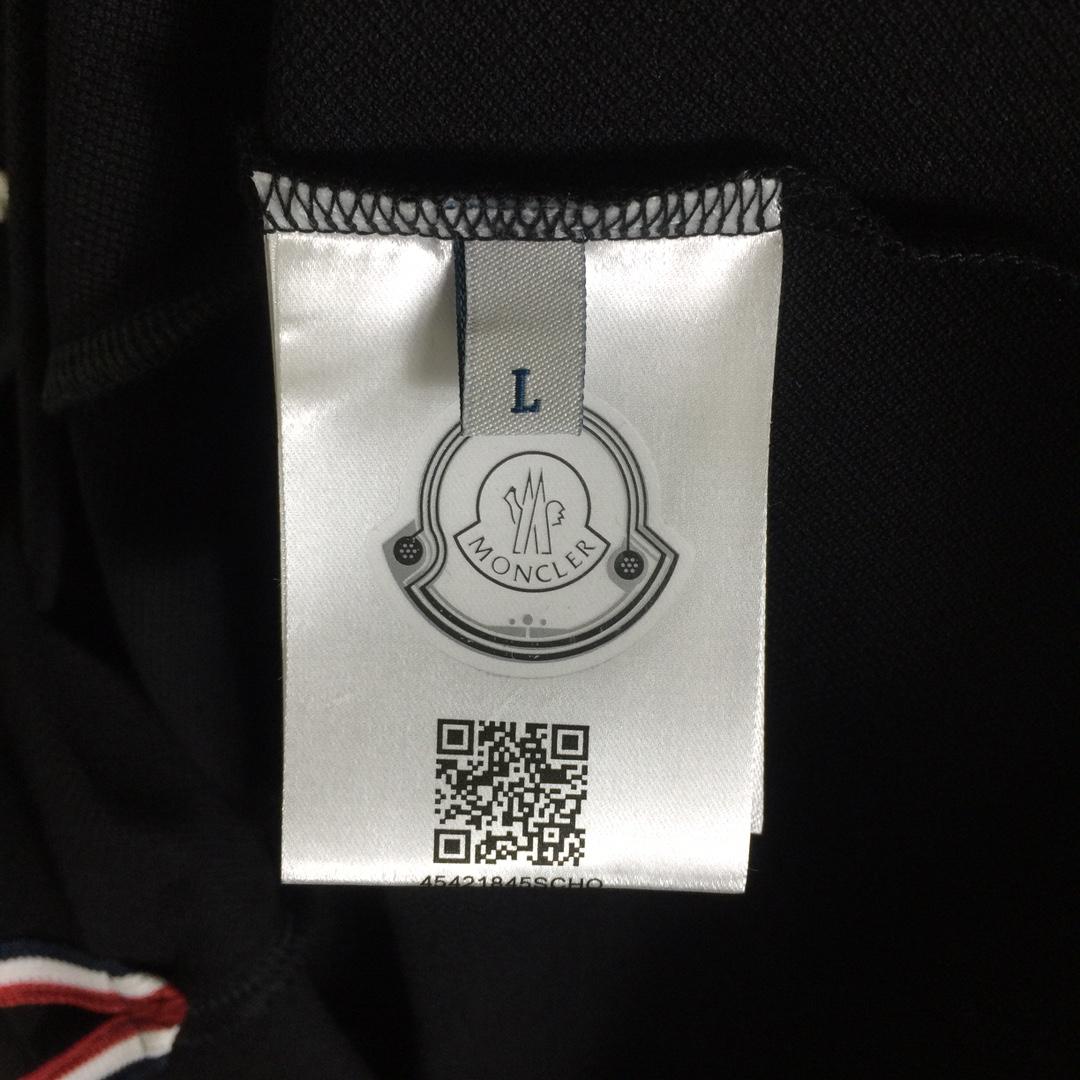 Moncler Logo Cotton Polo Shirt - PerfectKickZ