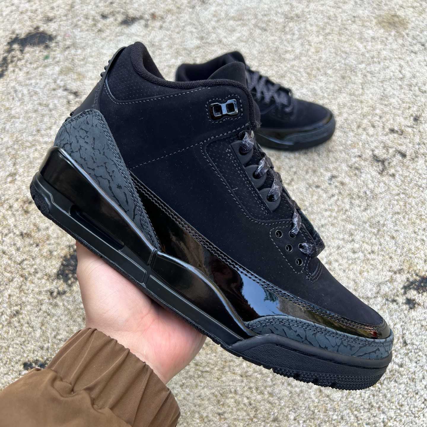 Air Jordan 3 “Black Cat” Basketball Shoes    CT8532-001 - PerfectKickZ