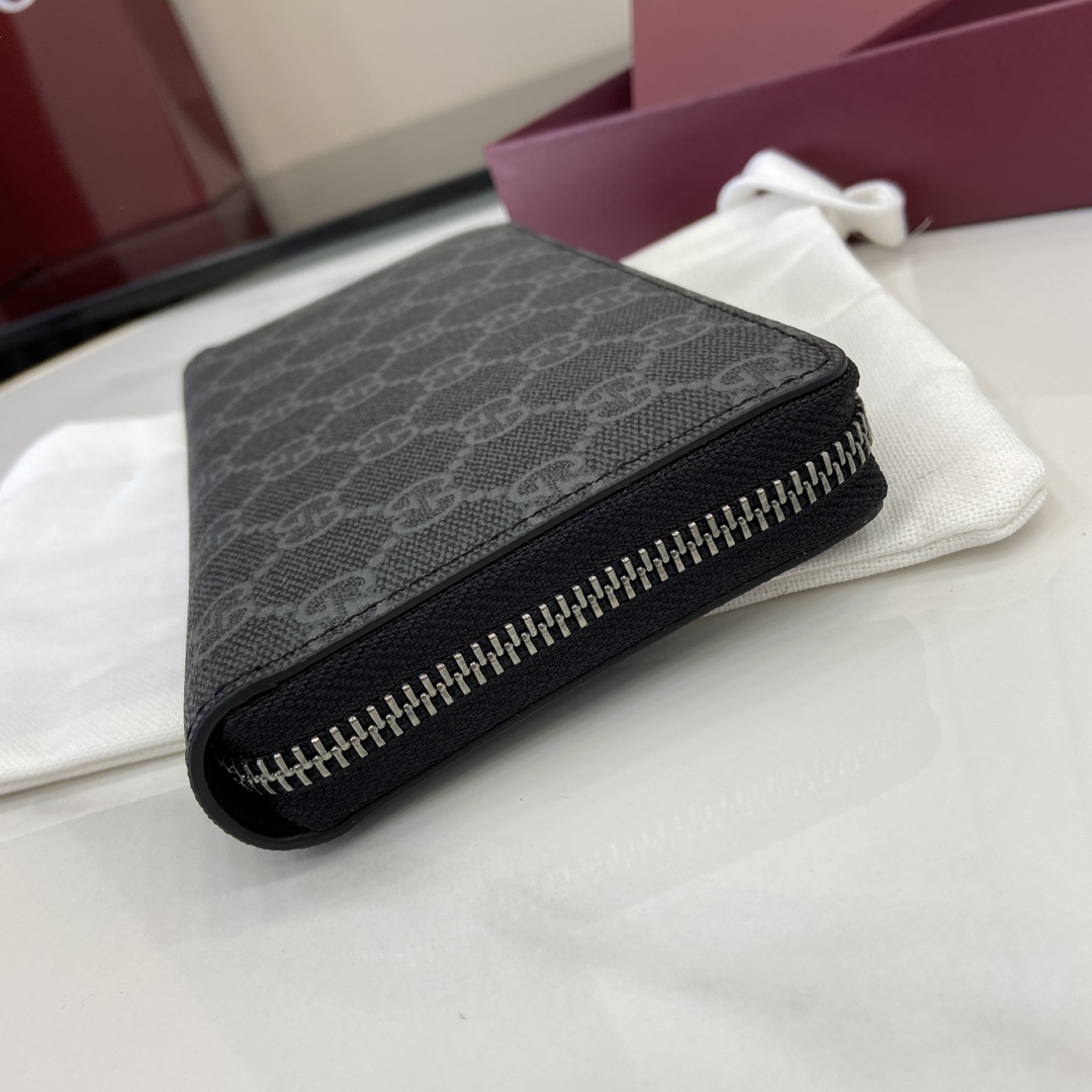 Gucci GG Emblem Around Wallet - PerfectKickZ