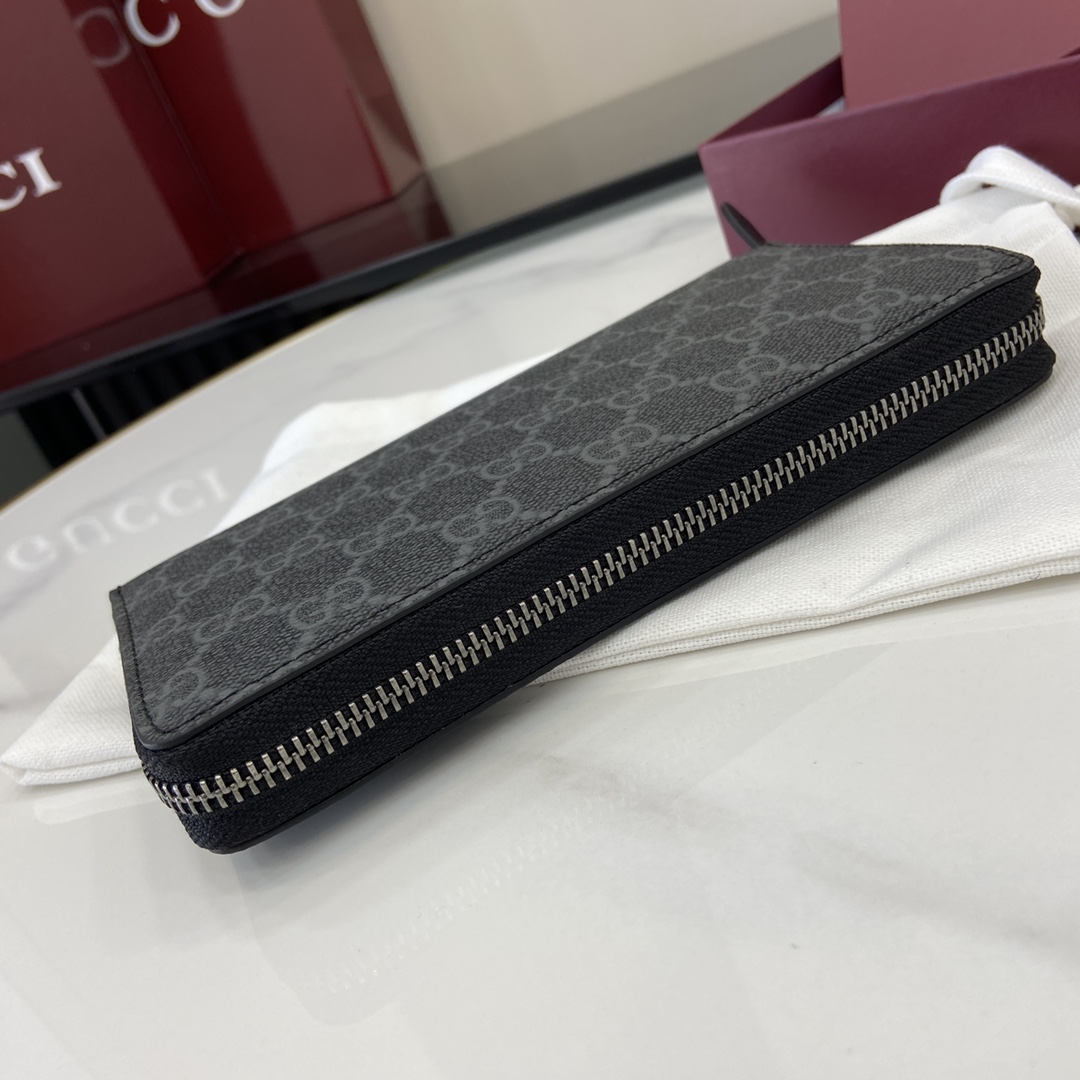 Gucci GG Emblem Around Wallet - PerfectKickZ