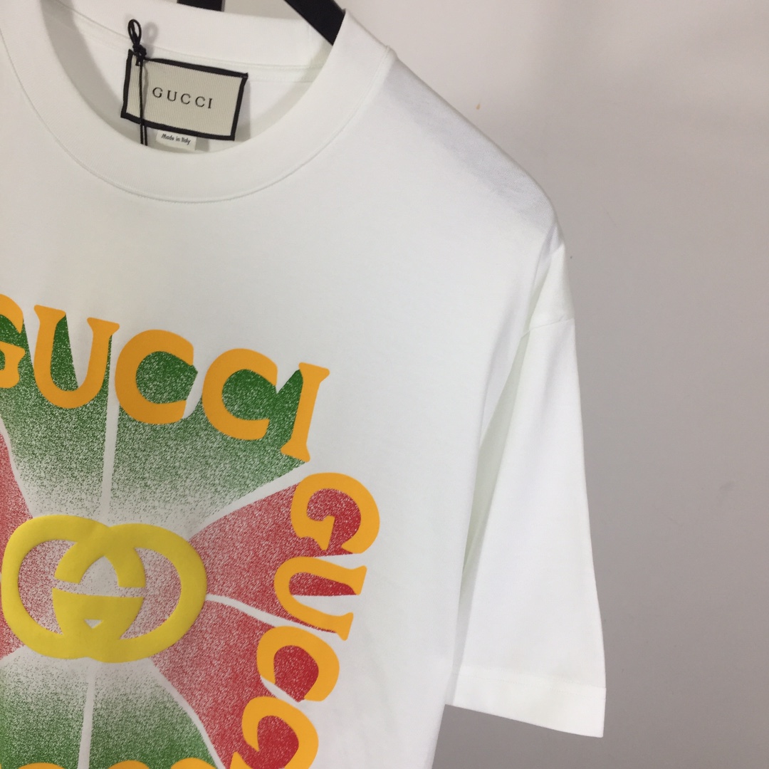 Gucci Cotton Jersey Printed T-shirt   - PerfectKickZ