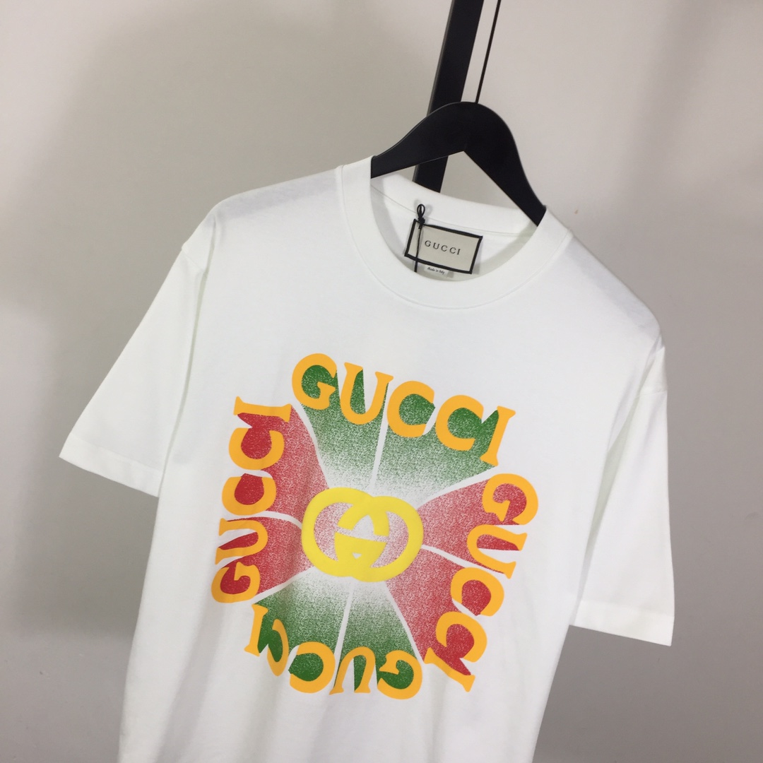 Gucci Cotton Jersey Printed T-shirt   - PerfectKickZ