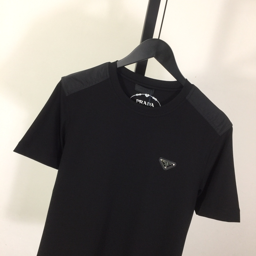 Prada Cotton T-Shirt - PerfectKickZ
