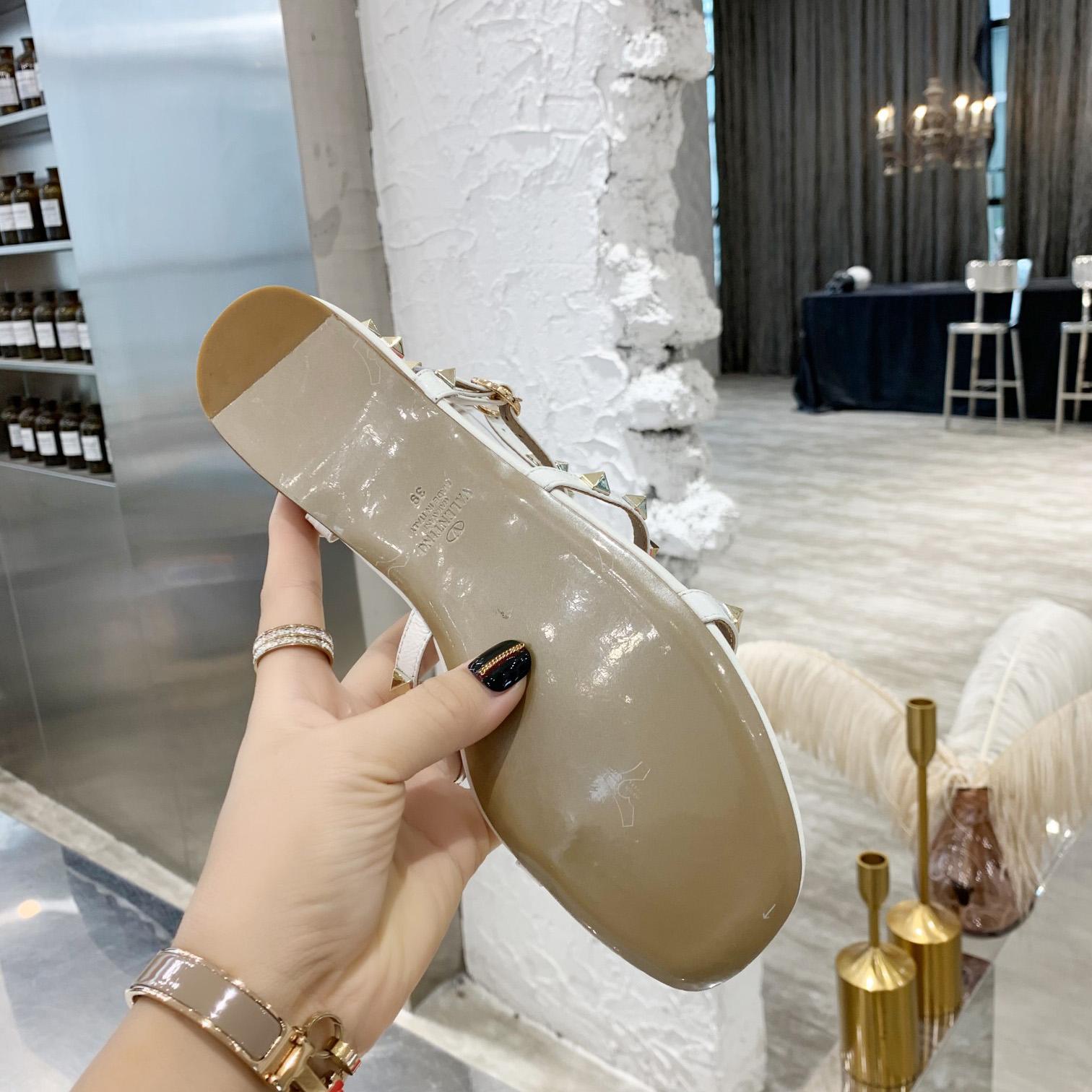 Valenti Garavani Rockstud Caged-straps Sandals - PerfectKickZ