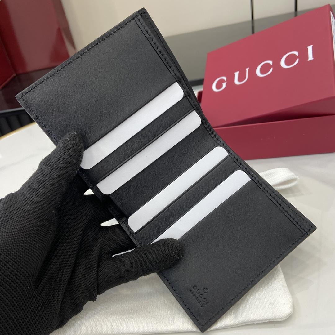 Gucci GG Emblem Bi-fold Wallet  - PerfectKickZ
