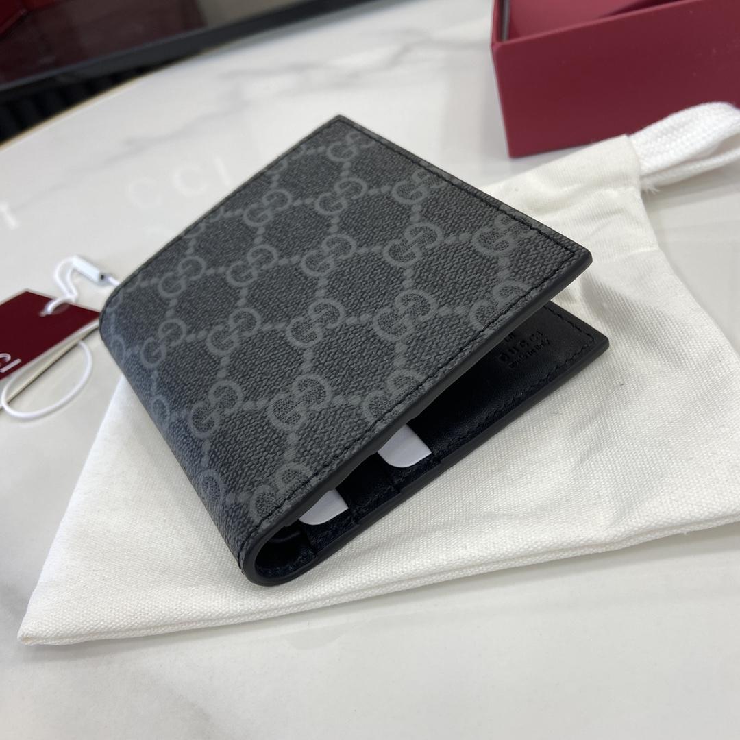 Gucci GG Emblem Bi-fold Wallet  - PerfectKickZ
