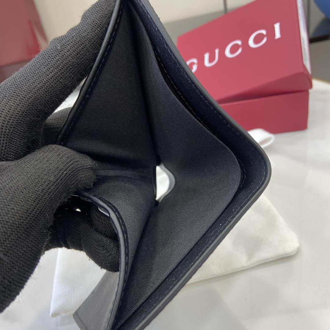 Gucci GG Emblem Bi-fold Wallet  - PerfectKickZ