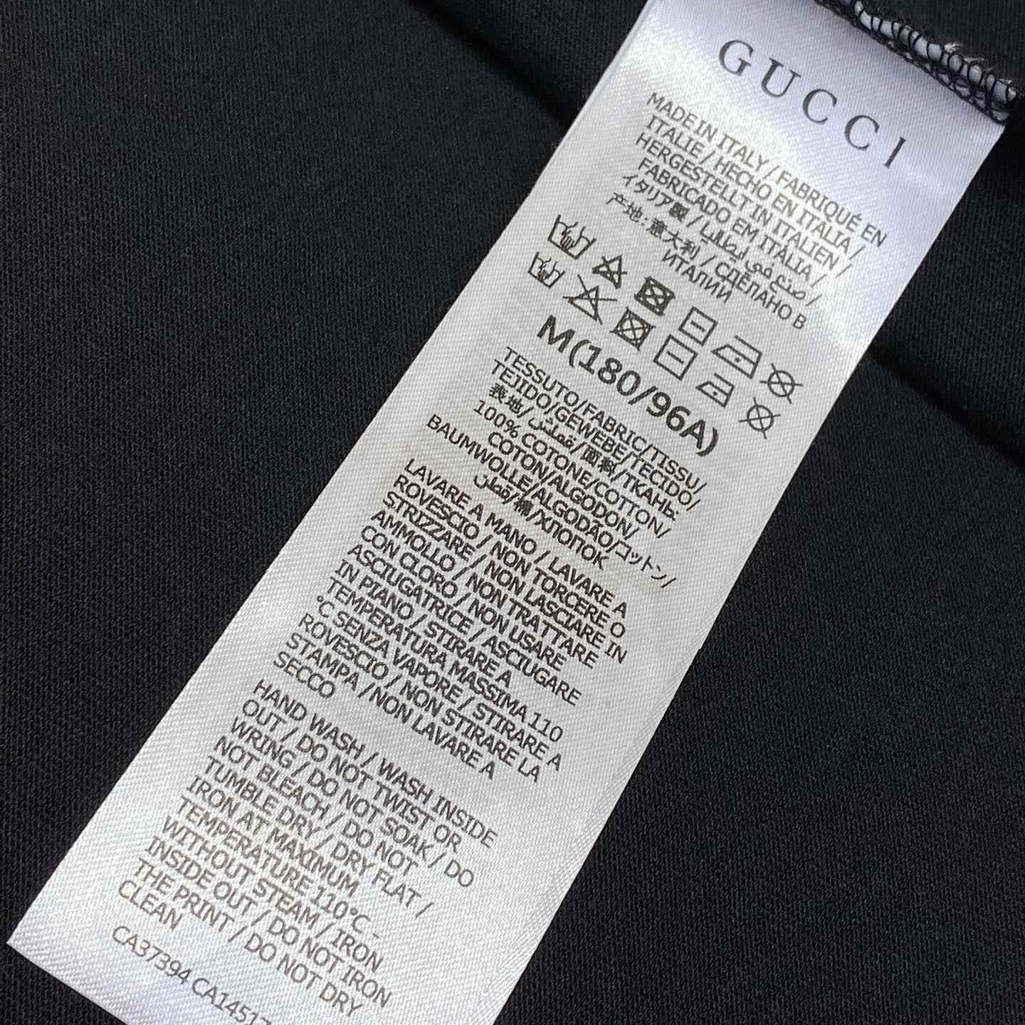 Gucci Embroidered Cotton Jersey T-shirt - PerfectKickZ