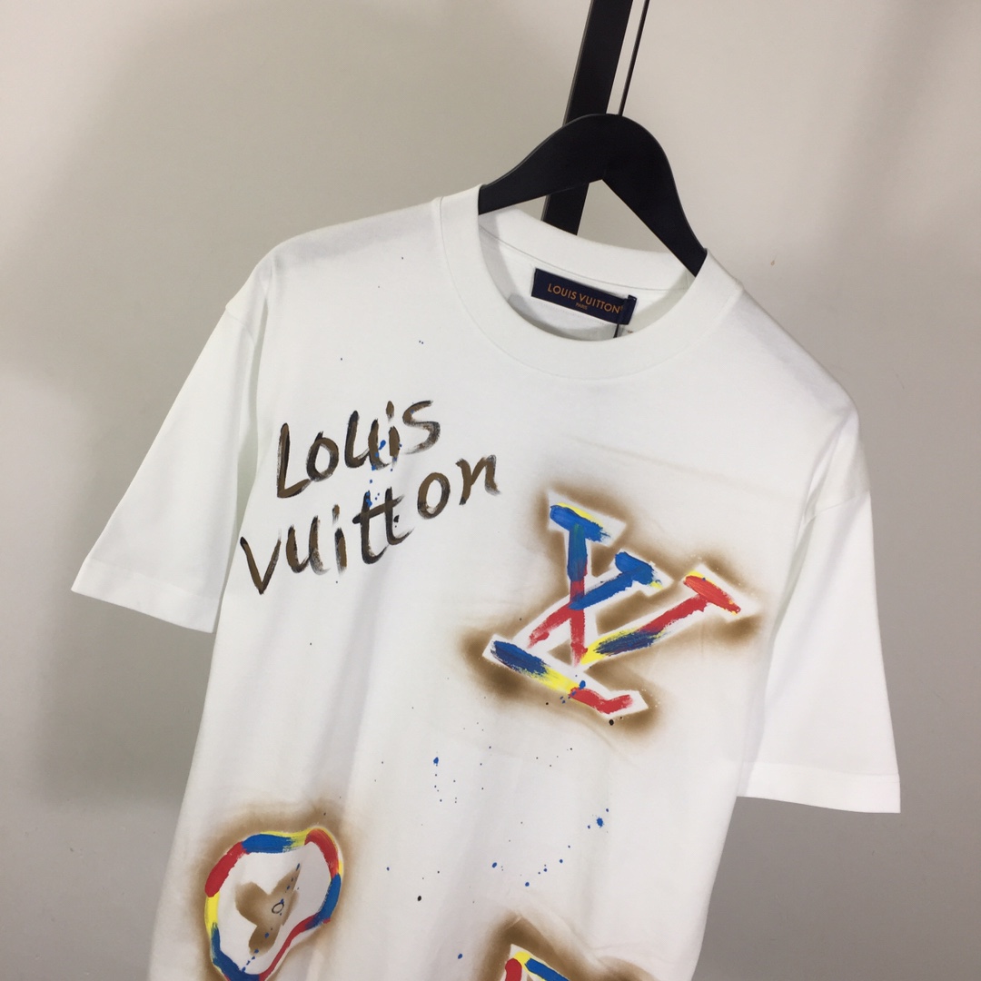 Louis Vuitton Cotton T-Shirt - PerfectKickZ
