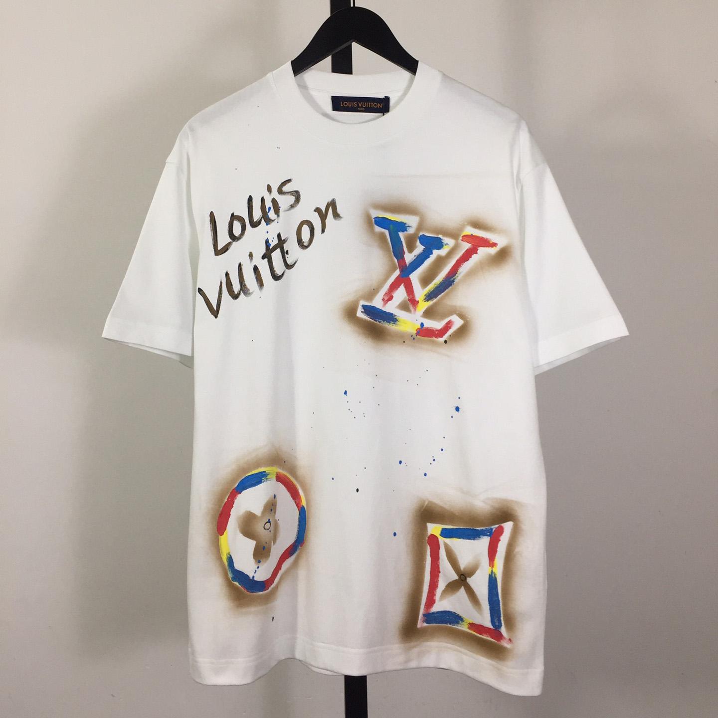 Louis Vuitton Cotton T-Shirt - PerfectKickZ