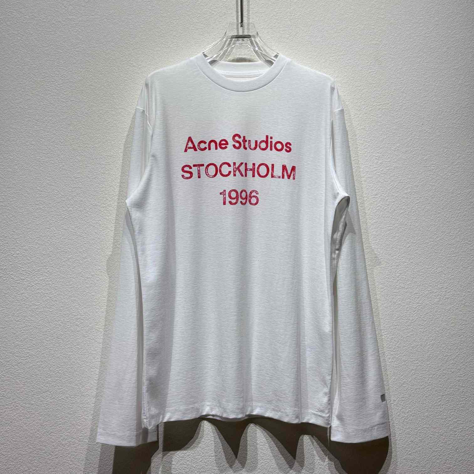Acne Studios Edden 1996 Long Sleeve T-Shirt - PerfectKickZ