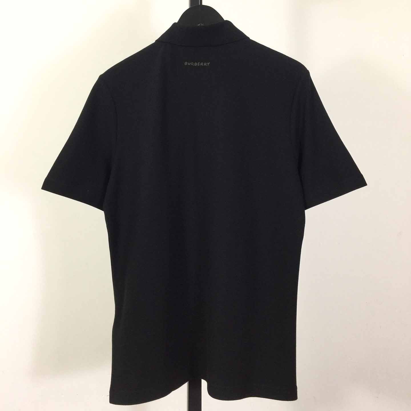 Burberry B Snake Cotton Polo Shirt - PerfectKickZ