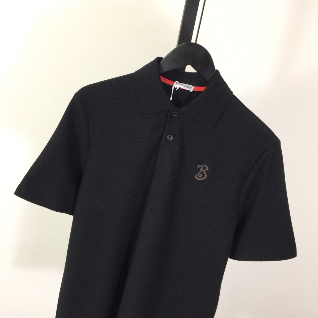 Burberry B Snake Cotton Polo Shirt - PerfectKickZ
