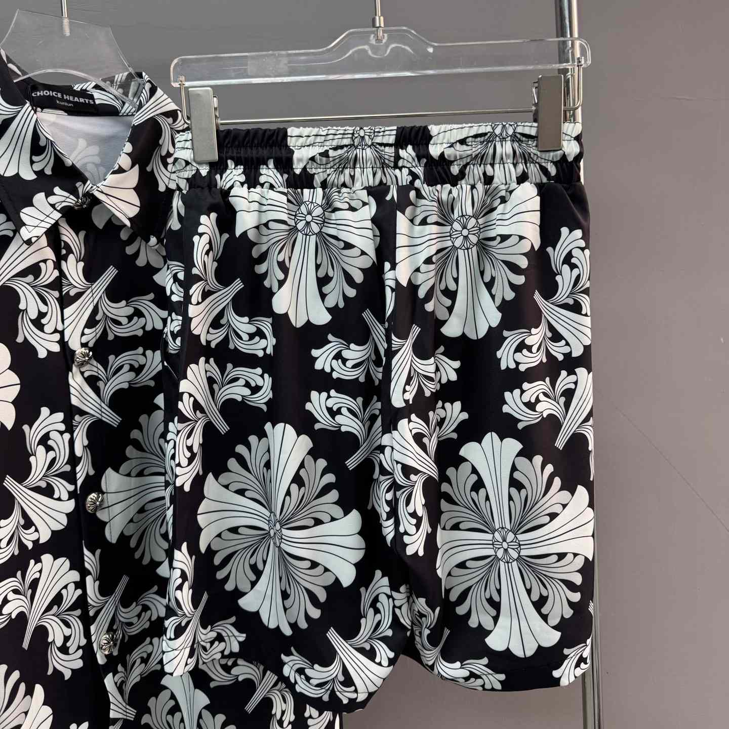 Chrome Heart Shirt & Shorts - PerfectKickZ
