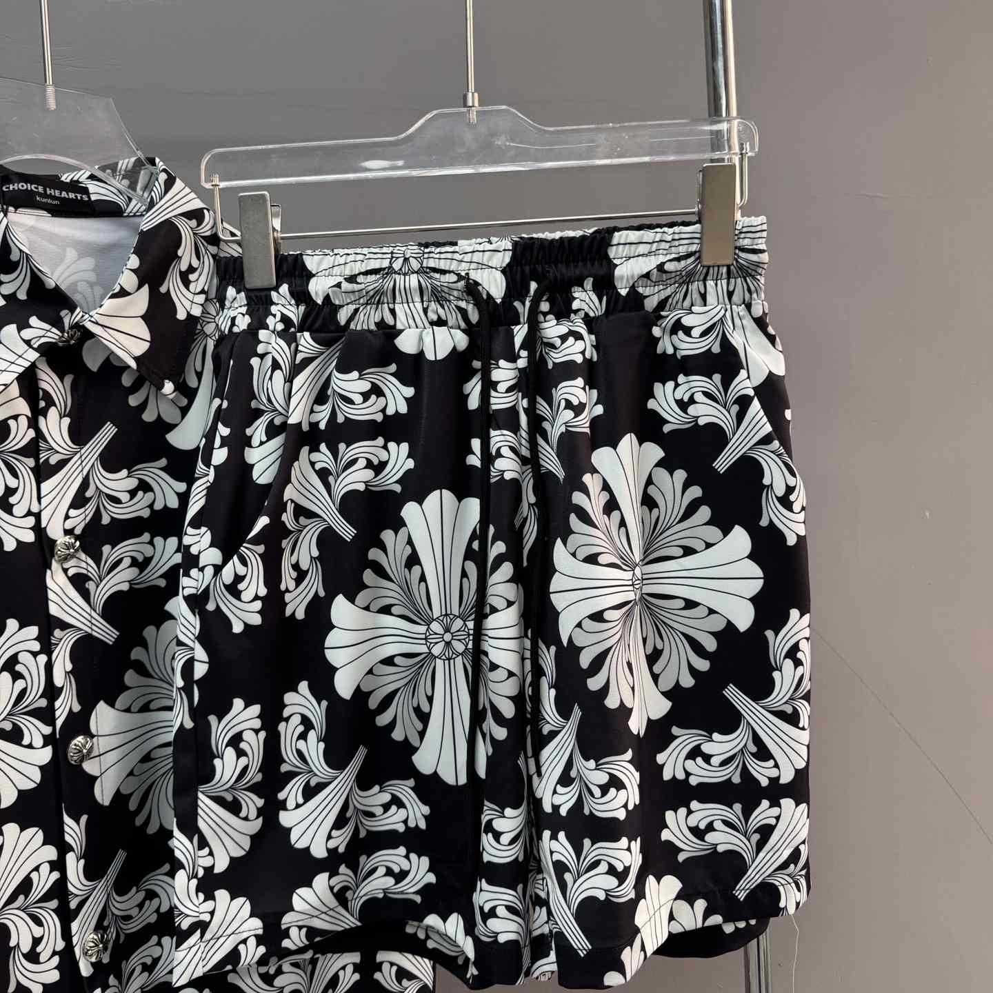 Chrome Heart Shirt & Shorts - PerfectKickZ