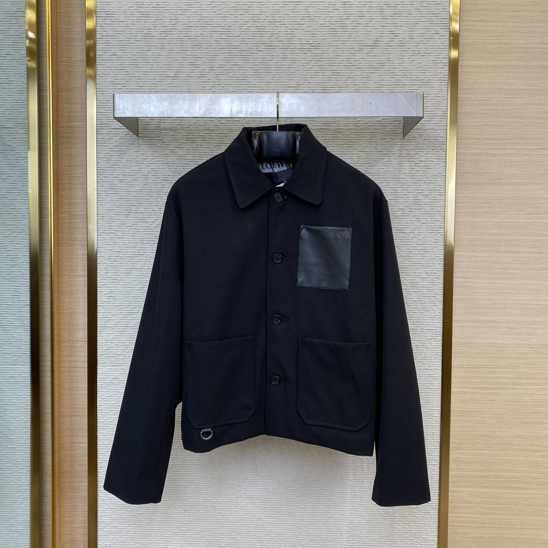 Loewe Workwear Jacket In Wool - PerfectKickZ