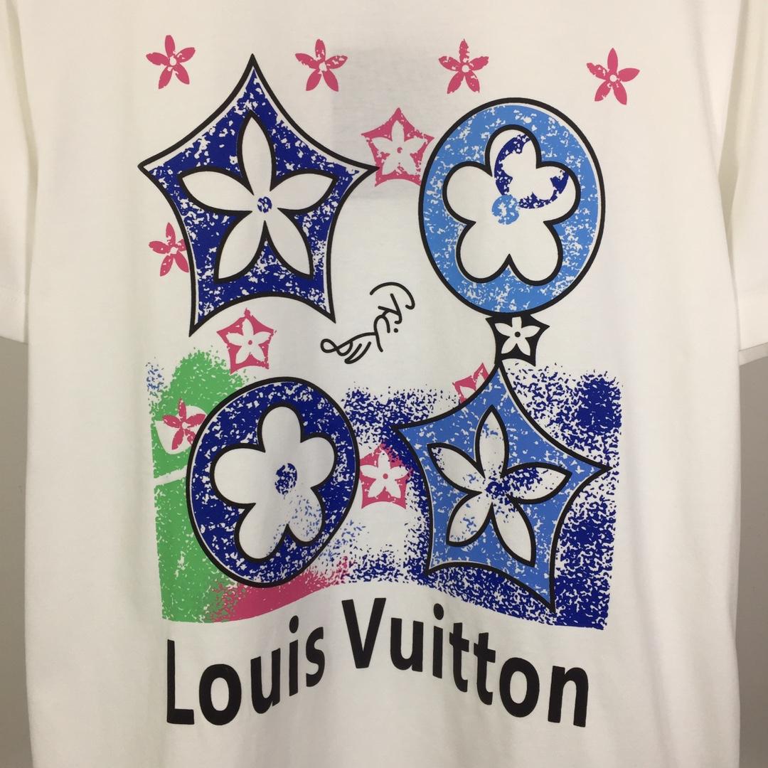 Louis Vuitton Cotton T-Shirt - PerfectKickZ