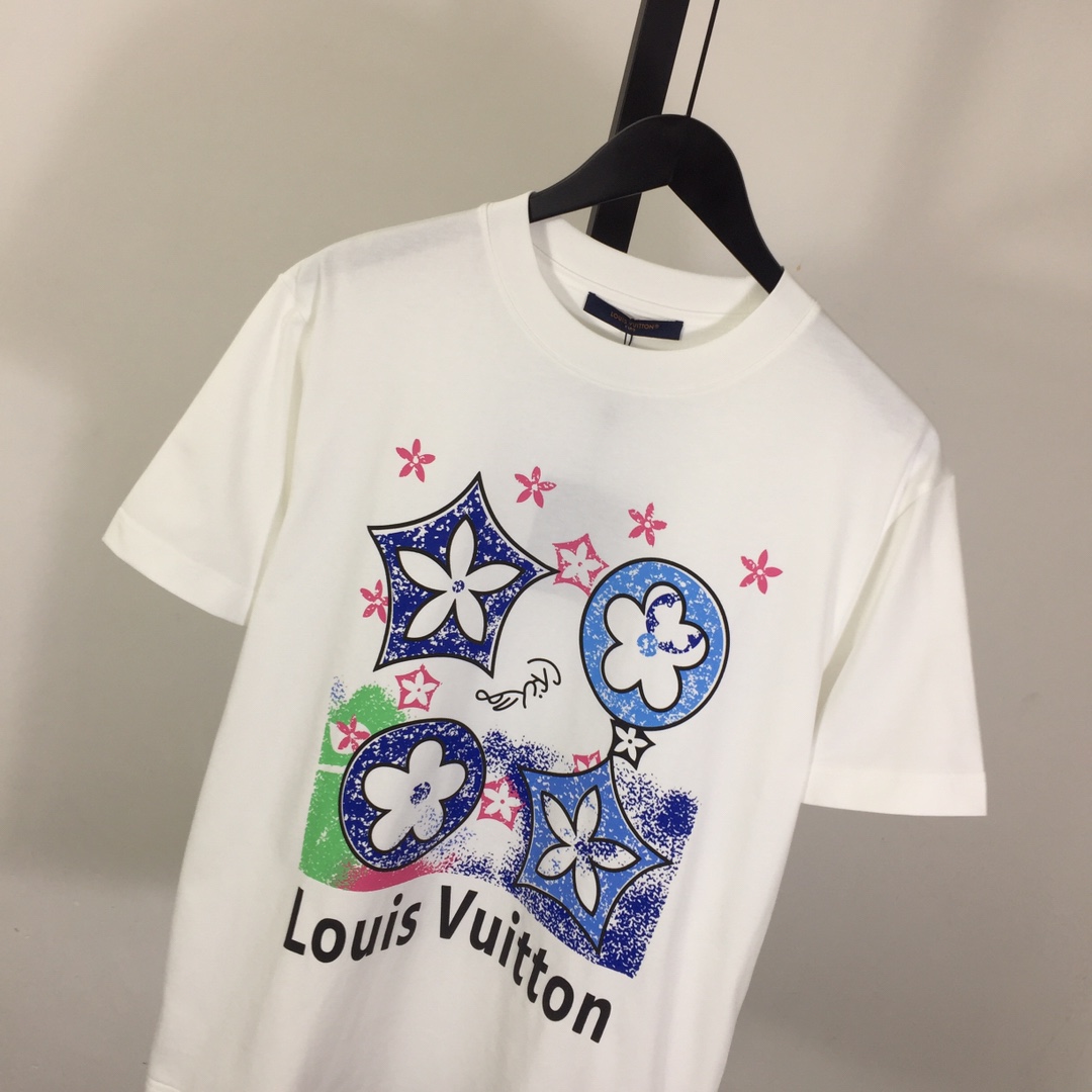 Louis Vuitton Cotton T-Shirt - PerfectKickZ