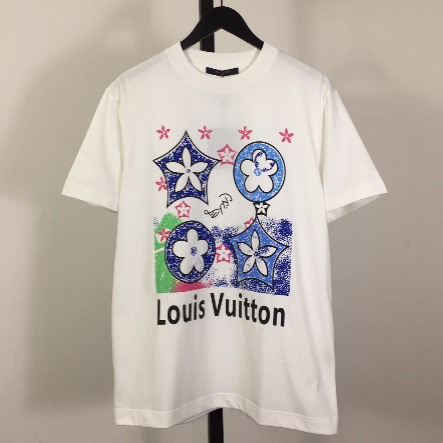 Louis Vuitton Cotton T-Shirt - PerfectKickZ