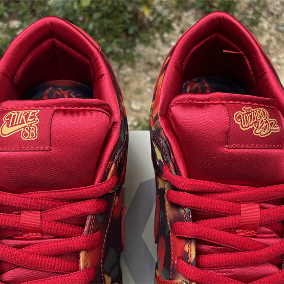 The Wizard of Oz x Nike SB Dunk Low“RubySlipper” Sneaker    FZ1291-600  - PerfectKickZ